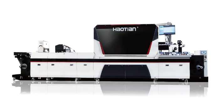 industrial roll-to-roll digital printing machine with variable data capabilities